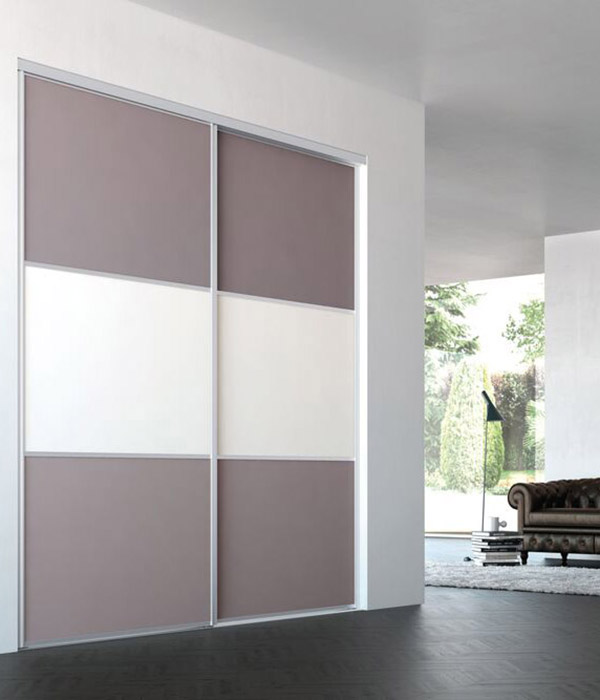 Porte de placard coulissante sur-mesure Evasion 3 ILIKO