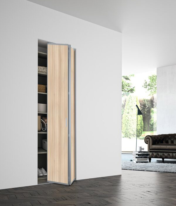 Porte de placard pliante simple ouverte Classic ILIKO