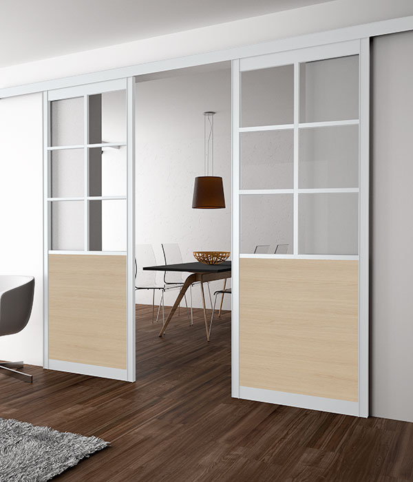 Porte de placard Loft Vertigo - Porte de placard sur mesure pliante d'ILIKO