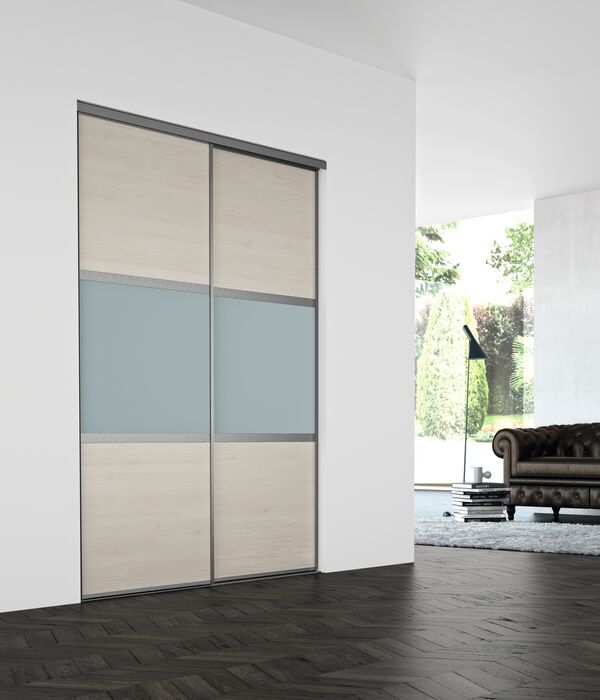 Porte de placard coulissante sur-mesure Trilogy ILIKO